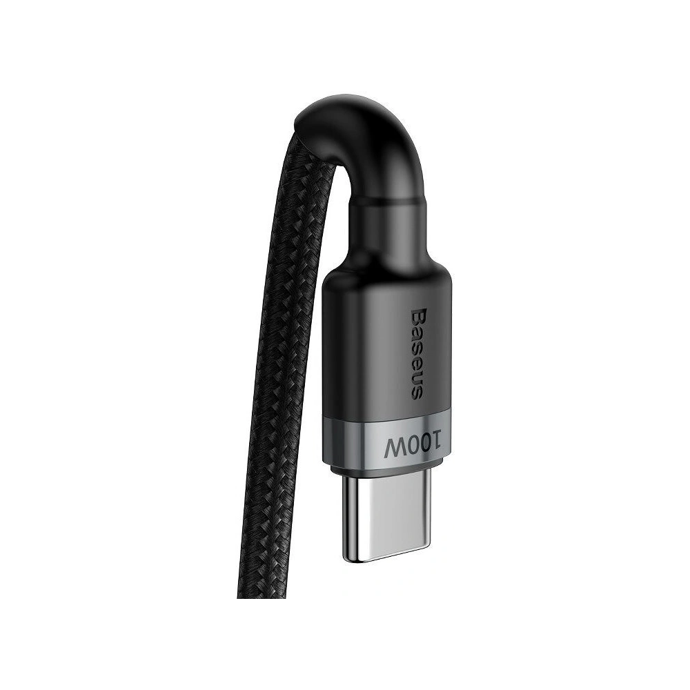 Hurtownia GSM - Kabel USB-C Baseus Cafule, QC 3.0, PD 2.0, 100W, 5A, 2m (szaro-czarny) - BSU1006GRYBLK - {ean13} - Hurt