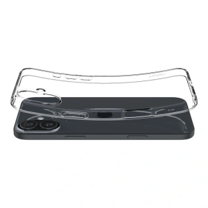 Etui Spigen Liquid Crystal Apple iPhone 16 Crystal Clear - iPhone 16 - Spigen