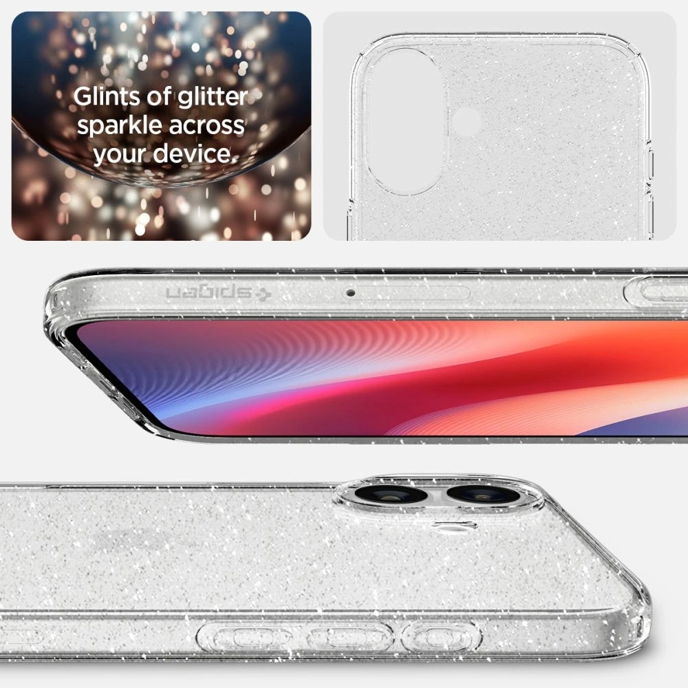 Hurtownia GSM - Spigen Liquid Crystal Apple iPhone 16 Glitter Crystal - SPN16430 - {ean13} - Hurt