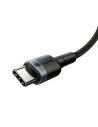 Hurtownia GSM - Kabel USB-C Baseus Cafule, QC 3.0, PD 2.0, 100W, 5A, 2m (szaro-czarny) - BSU1006GRYBLK - {ean13} - Hurt
