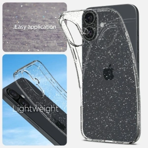 Etui Spigen Liquid Crystal Apple iPhone 16 Glitter Crystal - iPhone 16 - Spigen