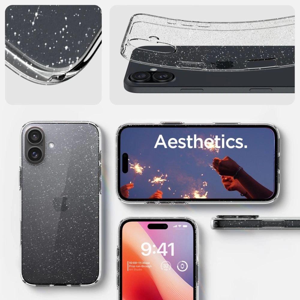 Hurtownia GSM - Spigen Folyékony Kristály Apple iPhone 16 Csillogó Kristály - SPN16430 - {ean13} - Hurt