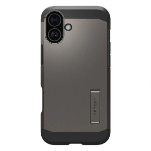 Etui Spigen Tough Armor Mag Magsafe Apple iPhone 16 Gunmetal - iPhone 16 - Spigen