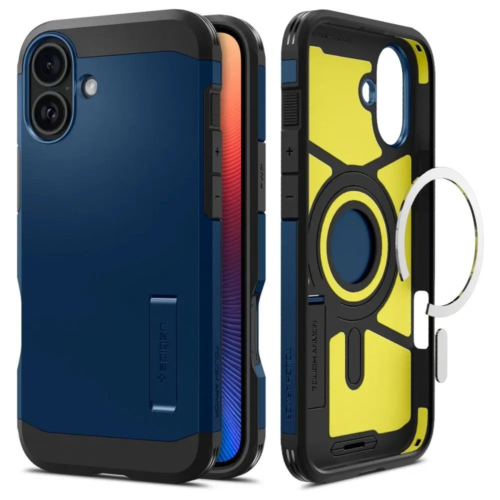 Wholesale Spigen Tough Armor Mag Magsafe Apple iPhone 16 Navy Blue - SPN16434 - {ean13} - Hurt