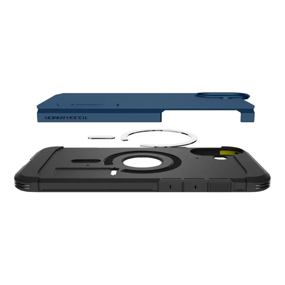 Wholesale Spigen Tough Armor Mag Magsafe Apple iPhone 16 Navy Blue - SPN16434 - {ean13} - Hurt