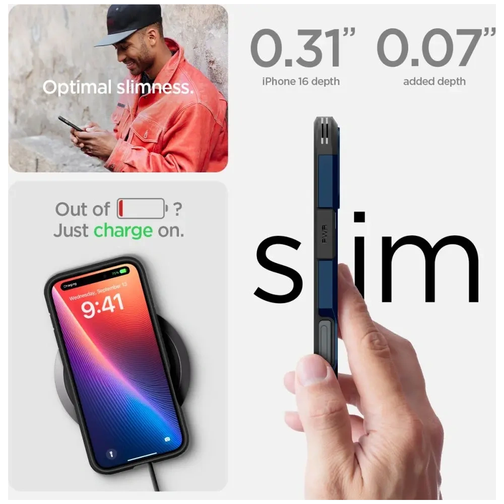 Hurtownia GSM - Spigen Tough Armor Mag Magsafe Apple iPhone 16 námořnická modř - SPN16434 - {ean13} - Hurt