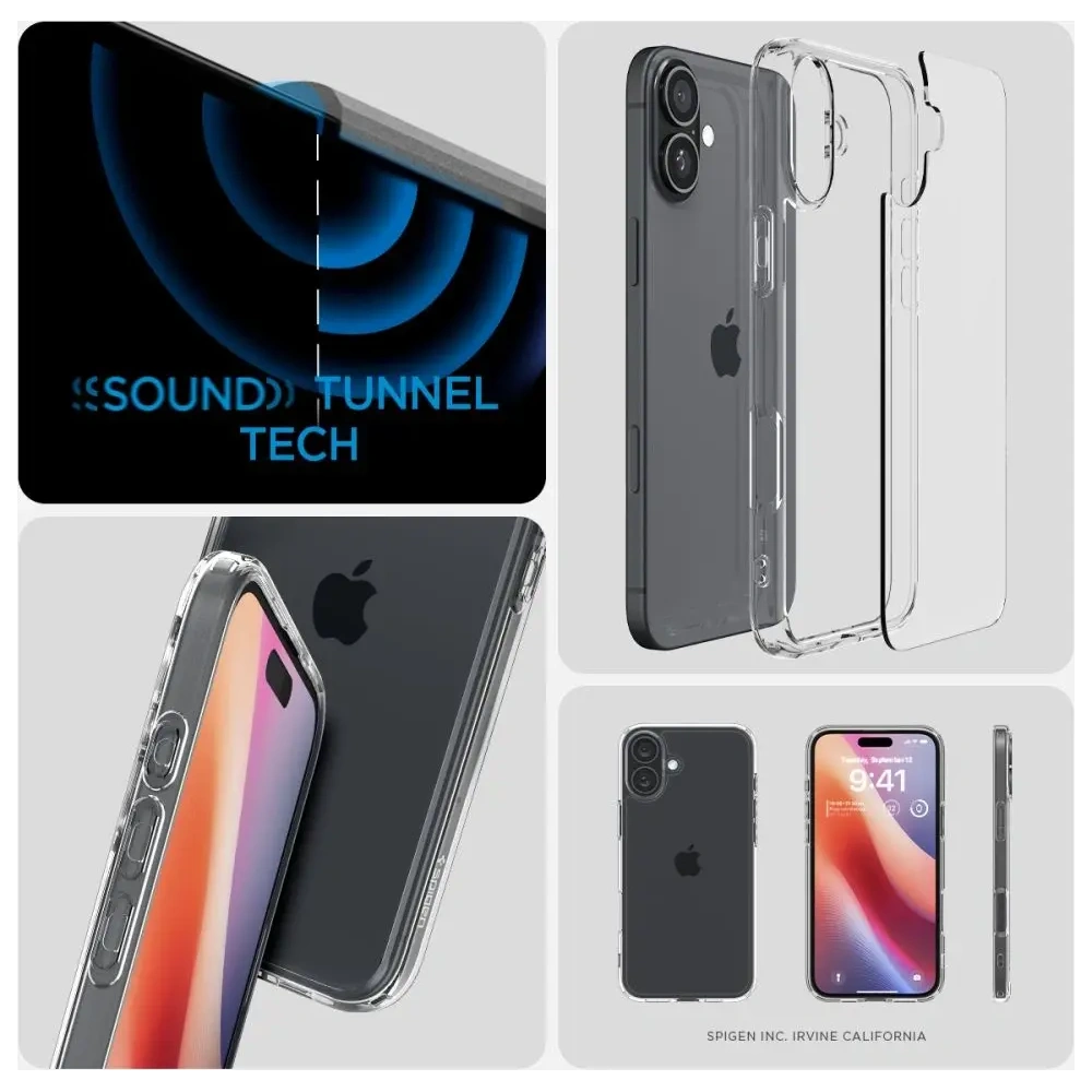 Hurtownia GSM - Spigen Ultra Hybrid Apple iPhone 16 Crystal Clear - SPN16436 - {ean13} - Hurt