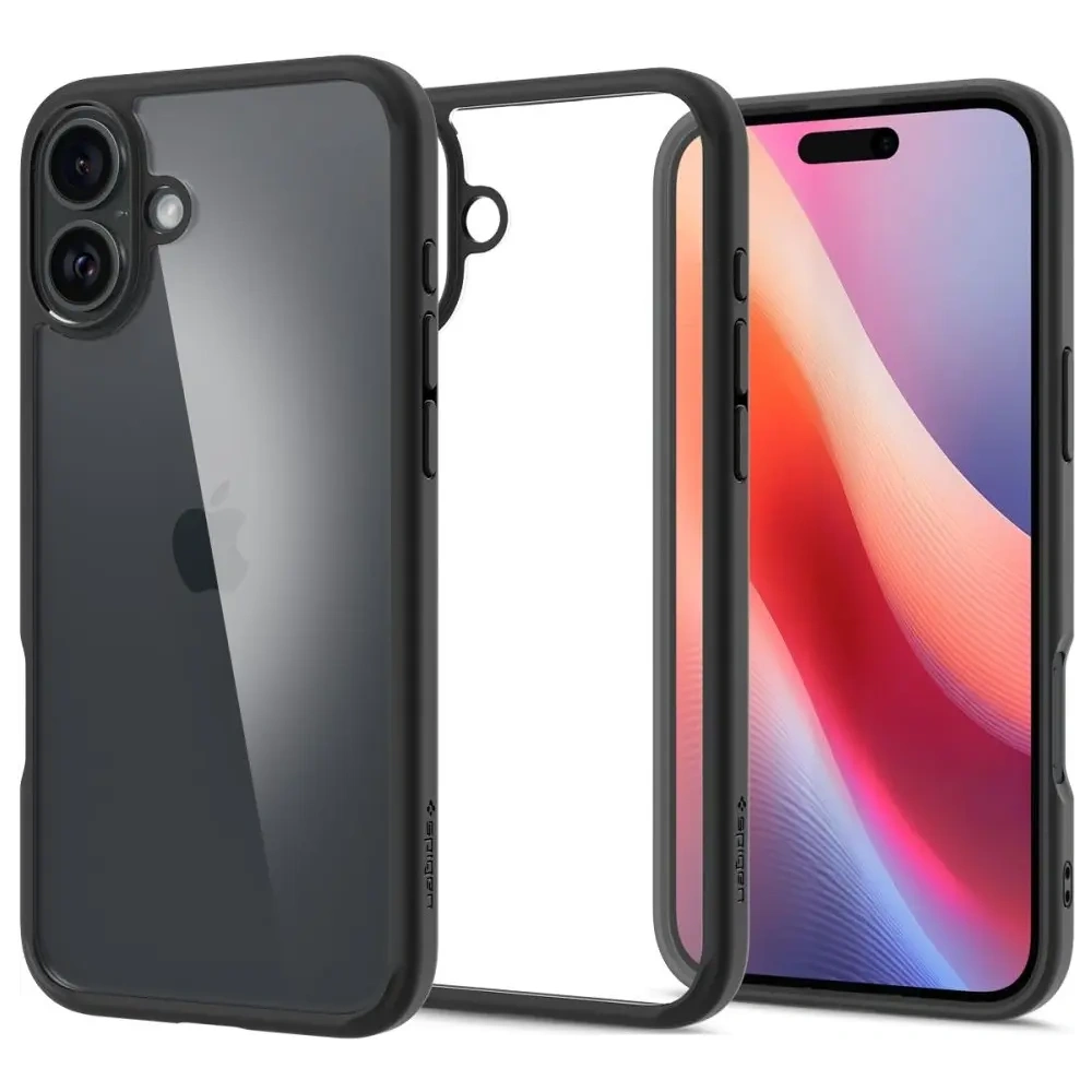Hurtownia GSM - Spigen Ultra Hybrid Apple iPhone 16 Matně černý - SPN16437 - {ean13} - Hurt
