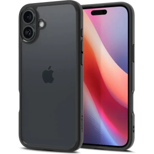 Etui Spigen Ultra Hybrid Apple iPhone 16 Matte Black - iPhone 16 - Spigen