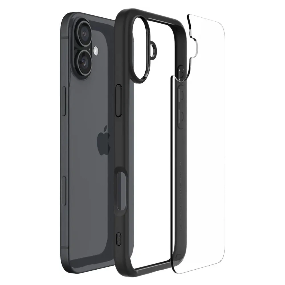 Hurtownia GSM - Spigen Ultra Hybrid Apple iPhone 16 Matt Schwarz - SPN16437 - {ean13} - Hurt