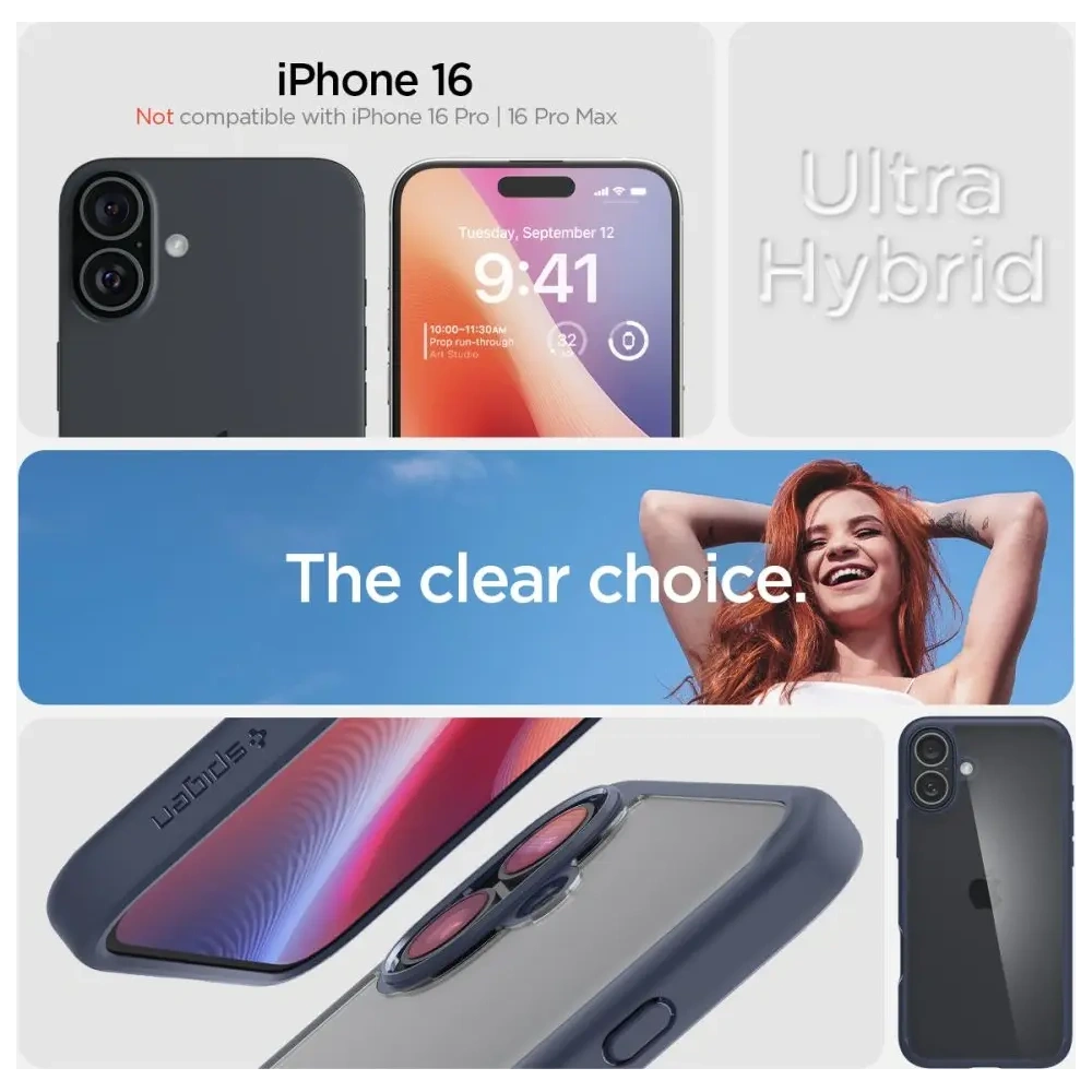 Hurtownia GSM - Spigen Ultra Hybrid Apple iPhone 16 Sötétkék - SPN16438 - {ean13} - Hurt