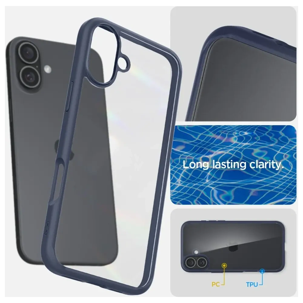Hurtownia GSM - Spigen Ultra Hybrid Apple iPhone 16 Sötétkék - SPN16438 - {ean13} - Hurt