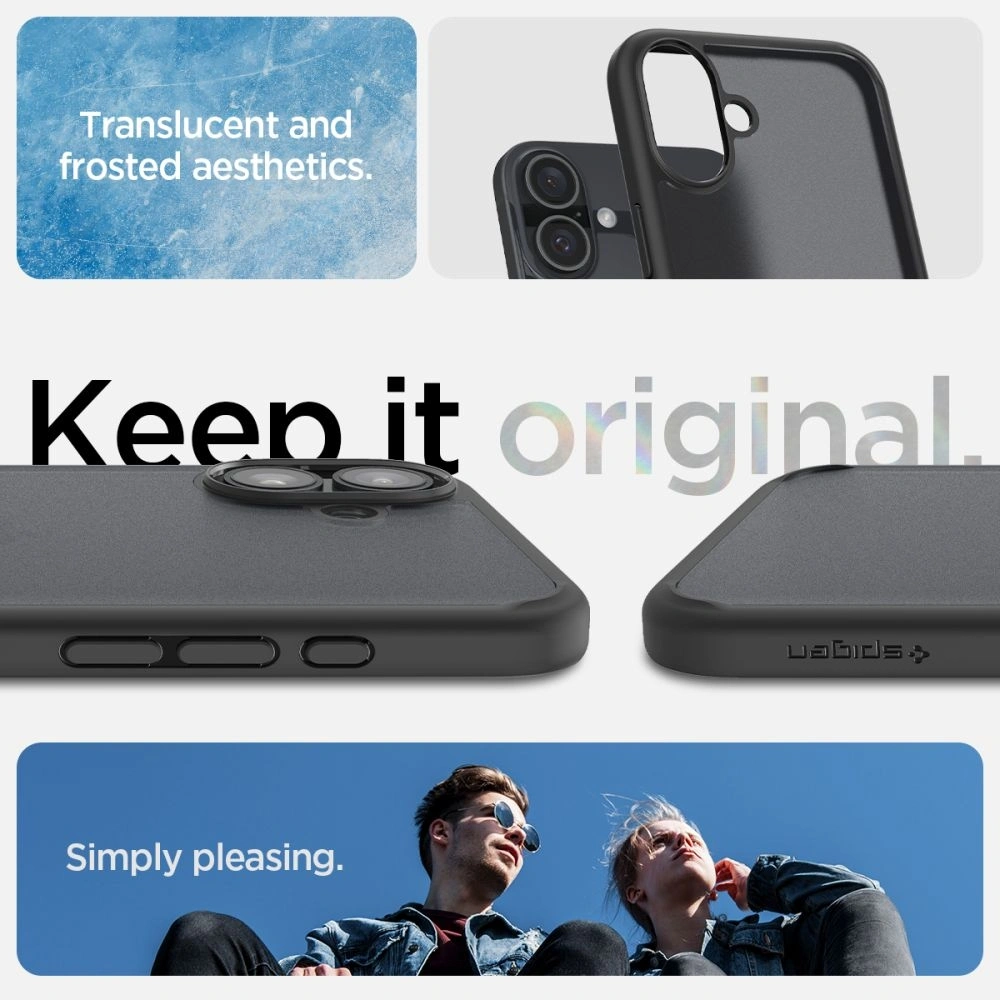 Hurtownia GSM - Spigen Ultra Hybrid Apple iPhone 16 Frost Schwarz - SPN16439 - {ean13} - Hurt