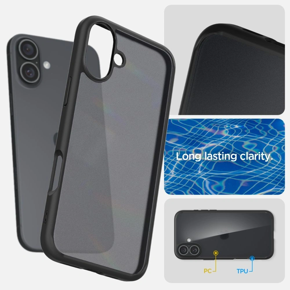 Hurtownia GSM - Spigen Ultra Hybrid Apple iPhone 16 Frost Fekete - SPN16439 - {ean13} - Hurt