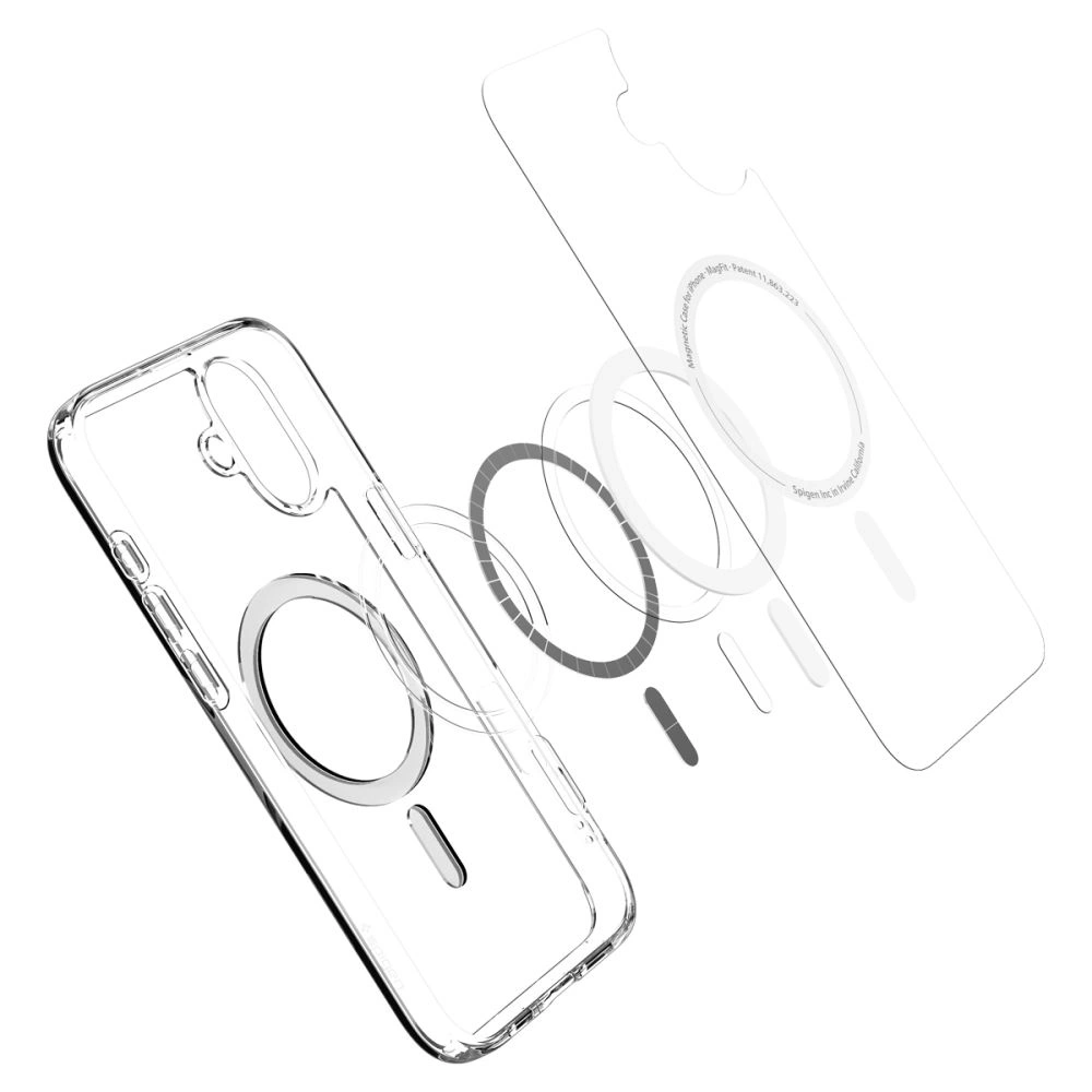 Wholesale Spigen Ultra Hybrid Mag Magsafe Apple iPhone 16 White - SPN16440 - {ean13} - Hurt