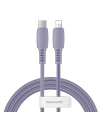Kabel USB-C do Lightning Baseus Colourful, PD, 18W, 1.2m (fioletowy)