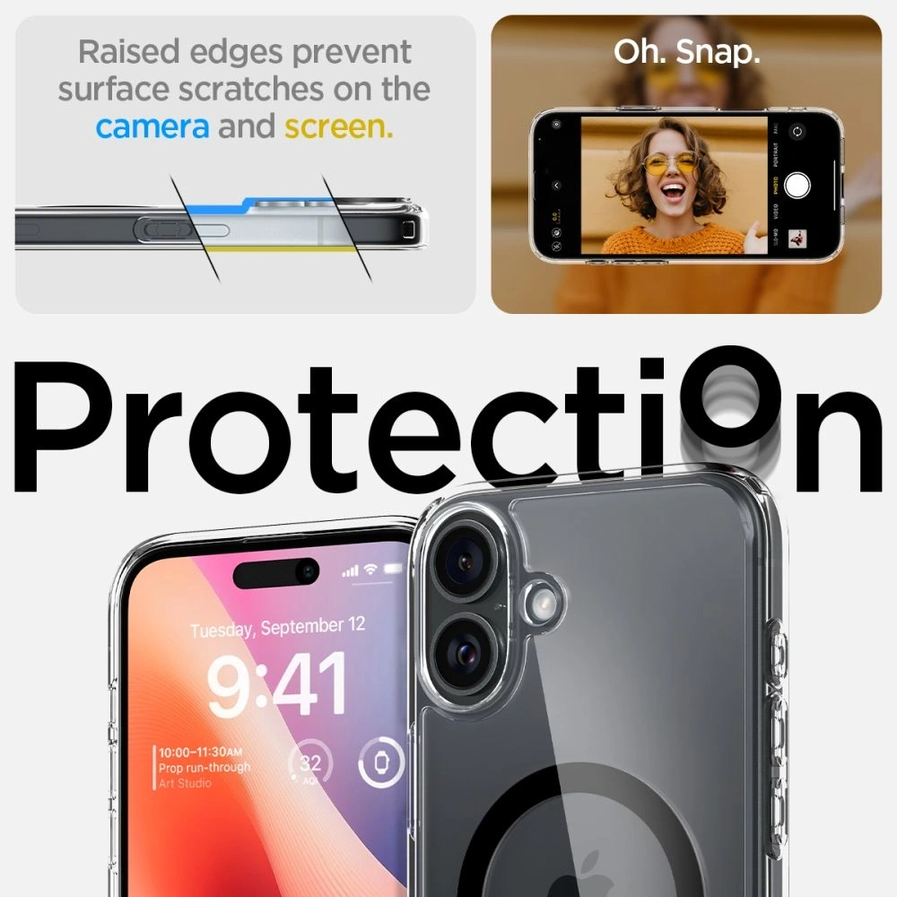 Hurtownia GSM - Spigen Ultra Hybrid Mag Magsafe Apple iPhone 16 Černý - SPN16441 - {ean13} - Hurt