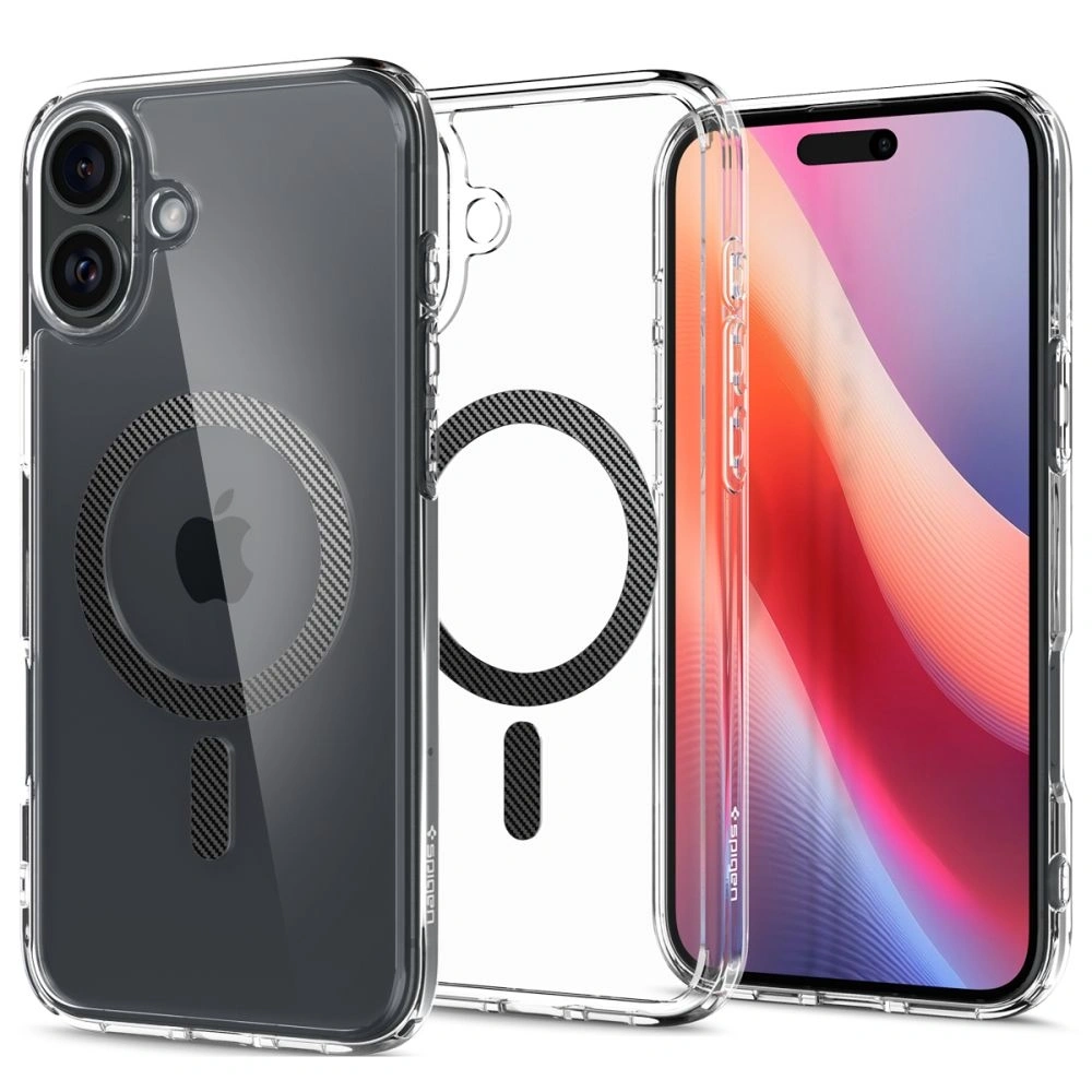 Hurtownia GSM - Spigen Ultra Hybrid Mag Magsafe Apple iPhone 16 Carbon Fiber - SPN16442 - {ean13} - Hurt