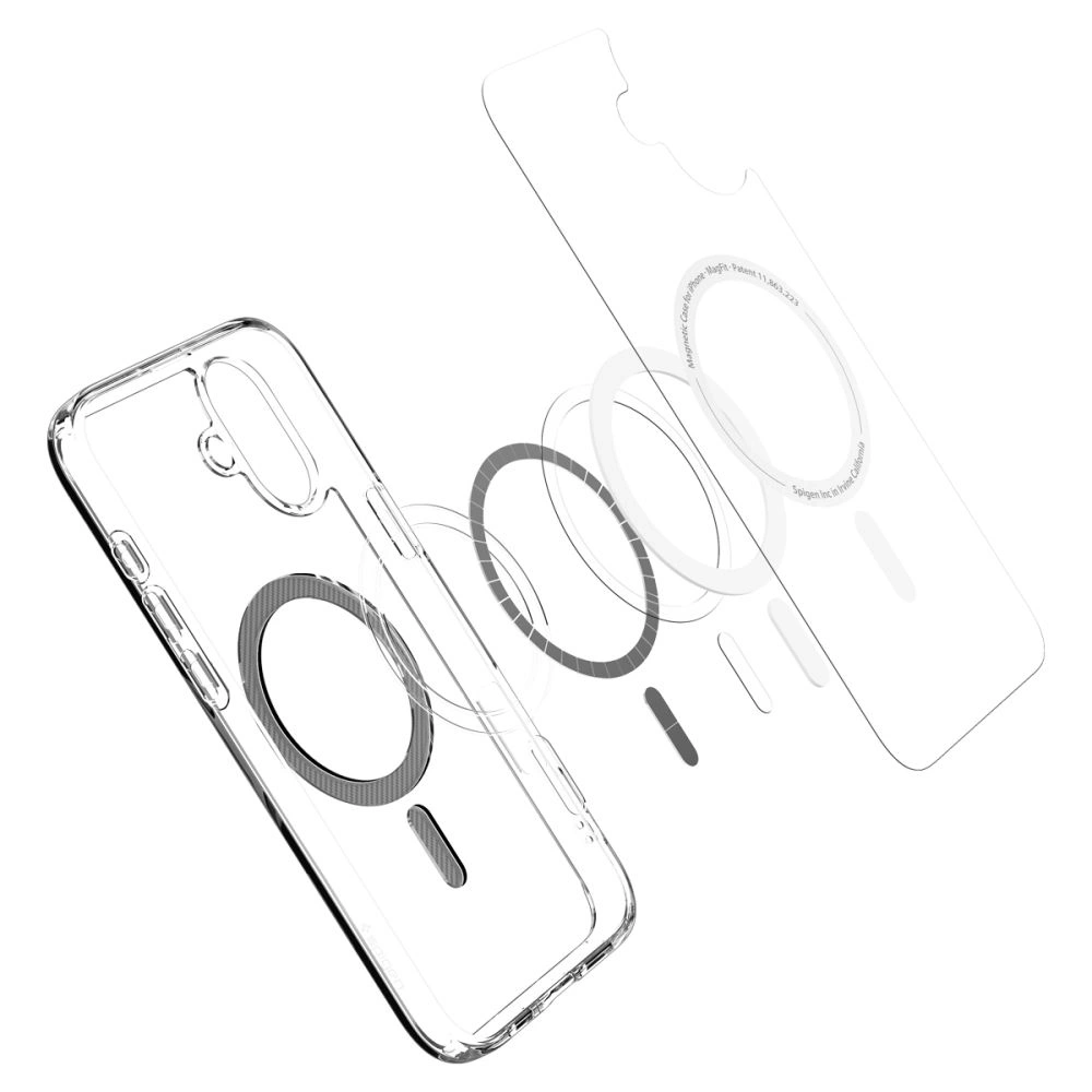 Hurtownia GSM - Spigen Ultra Hybrid Mag Magsafe Apple iPhone 16 Carbon Fiber - SPN16442 - {ean13} - Hurt