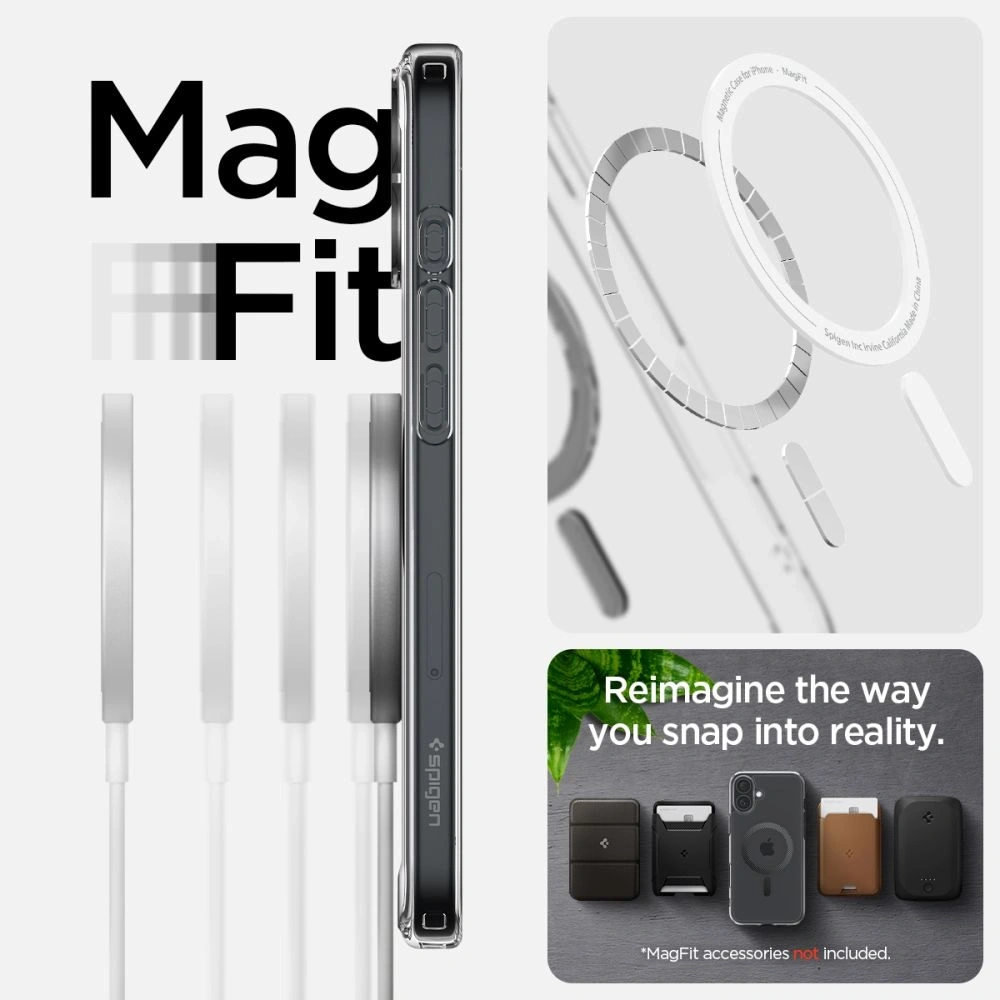 Hurtownia GSM - Spigen Ultra Hybrid Mag Magsafe Apple iPhone 16 Carbon Fiber - SPN16442 - {ean13} - Hurt