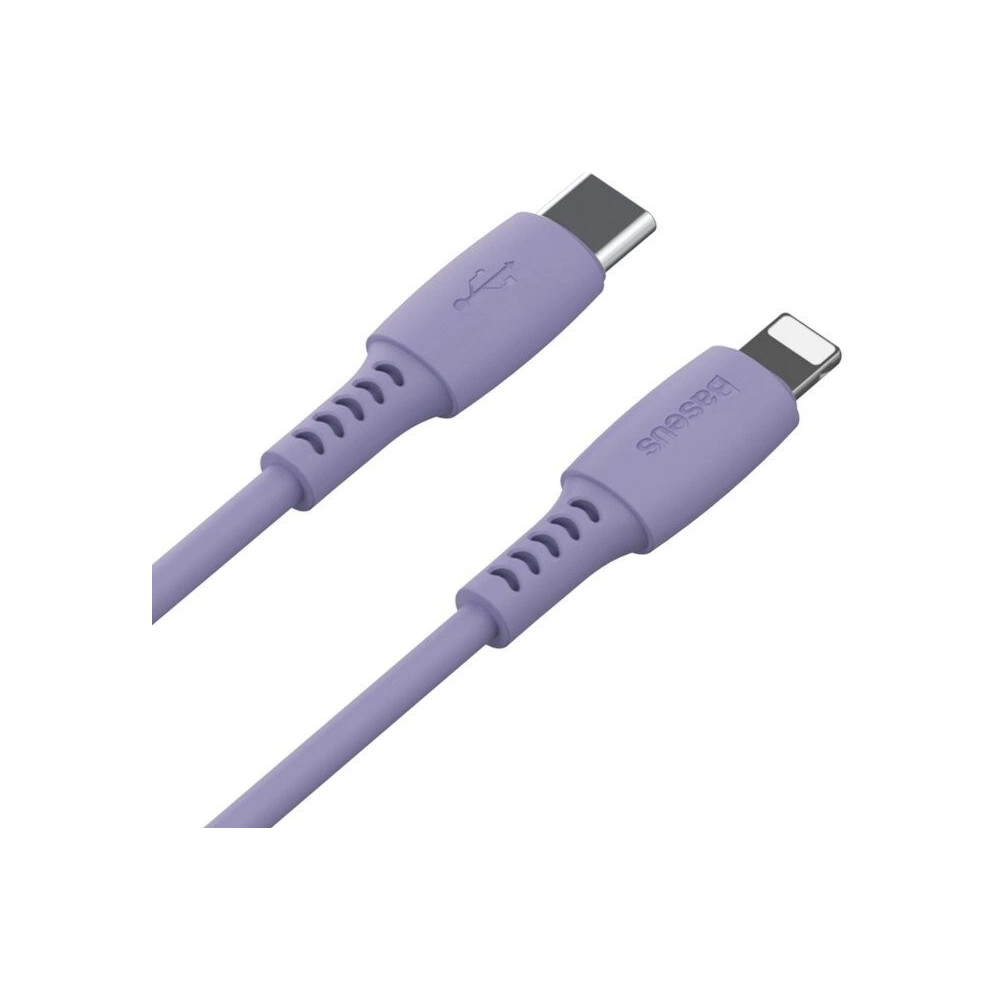 Hurtownia GSM - USB-C zu Lightning Kabel Baseus Colourful, PD, 18W, 1.2m (lila) - BSU1008PRP - {ean13} - Hurt