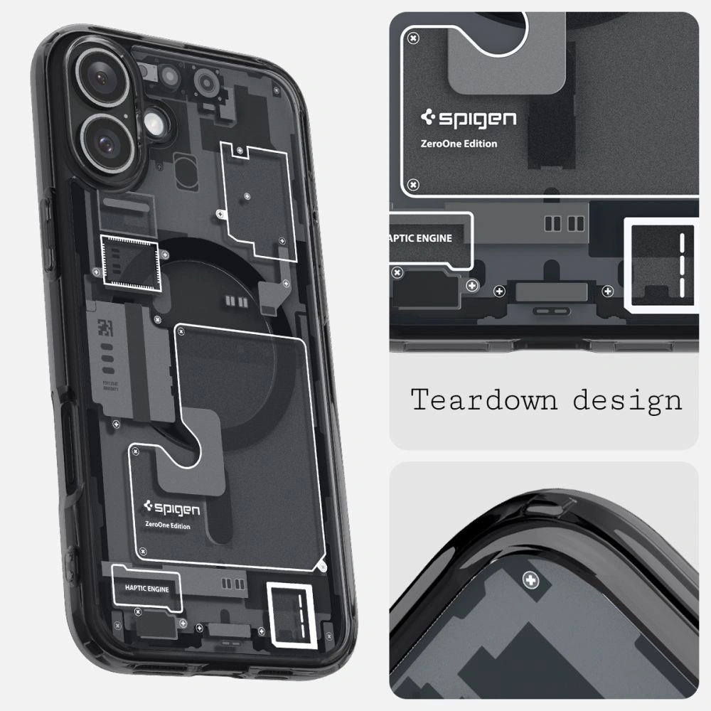 Wholesale Spigen Ultra Hybrid Mag Magsafe Apple iPhone 16 Zero One - SPN16443 - {ean13} - Hurt