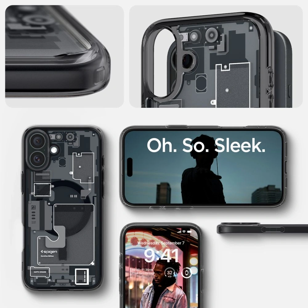 Wholesale Spigen Ultra Hybrid Mag Magsafe Apple iPhone 16 Zero One - SPN16443 - {ean13} - Hurt
