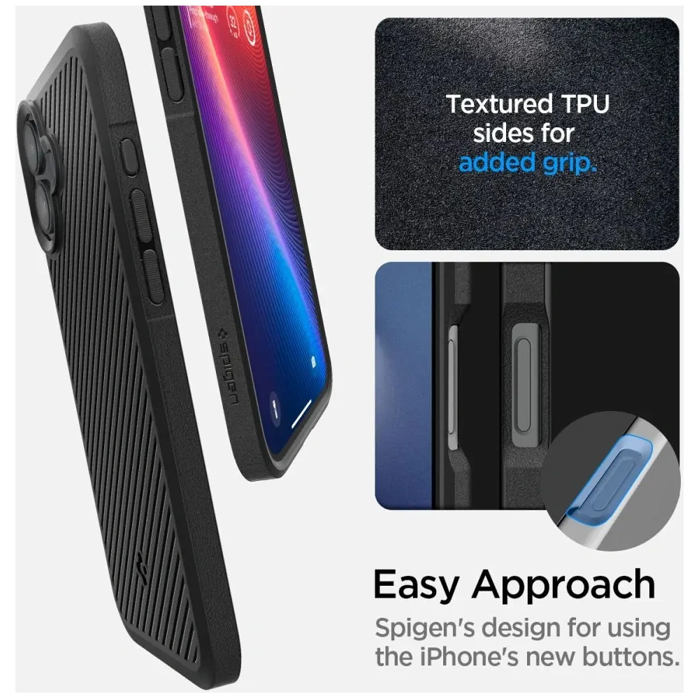 Hurtownia GSM - Spigen Core Armor Apple iPhone 16 Matně Černá - SPN16444 - {ean13} - Hurt