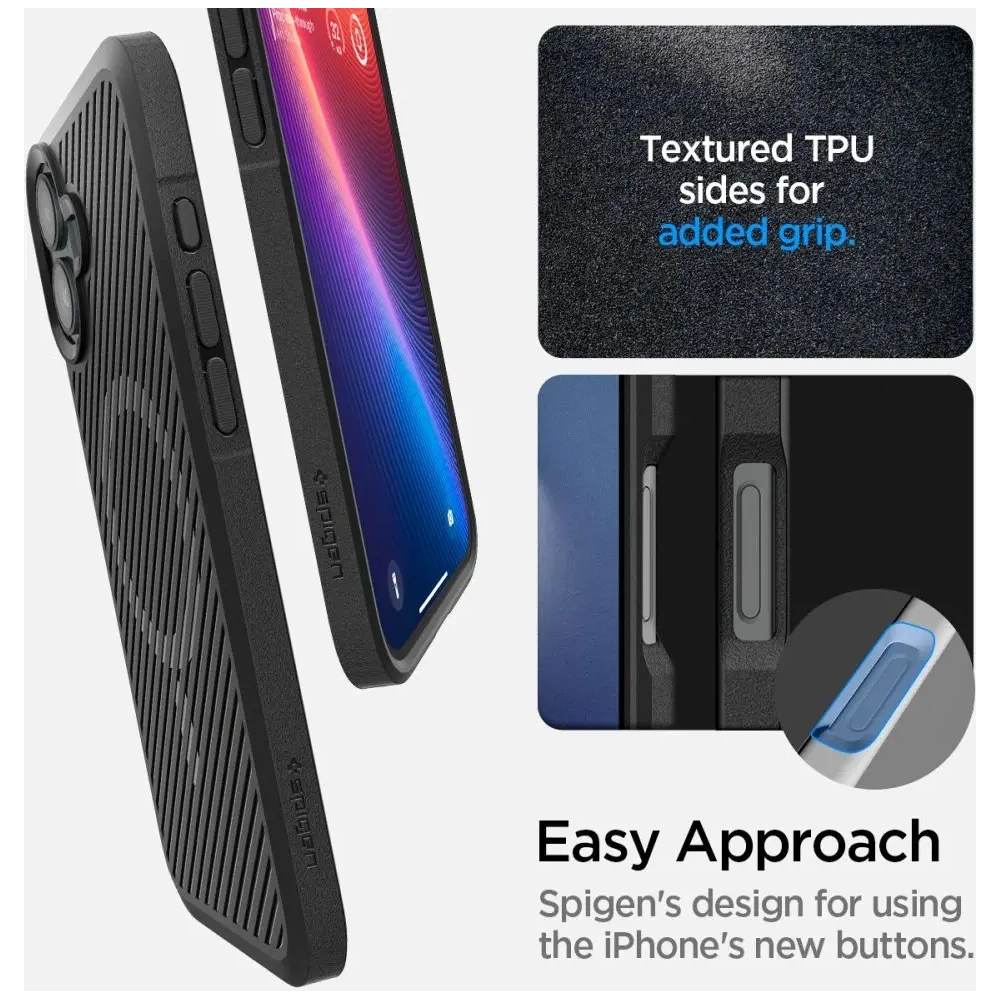 Hurtownia GSM - Spigen Core Armor Mag Magsafe Apple iPhone 16 Matná Černá - SPN16445 - {ean13} - Hurt
