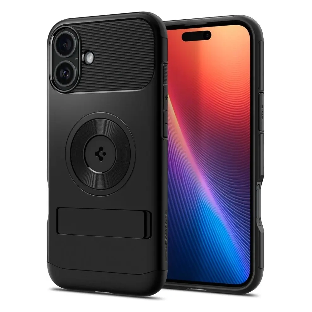 Hurtownia GSM - Etui Spigen Slim Armor Mag Magsafe Apple iPhone 16 Black - SPN16446 - {ean13} - Hurt