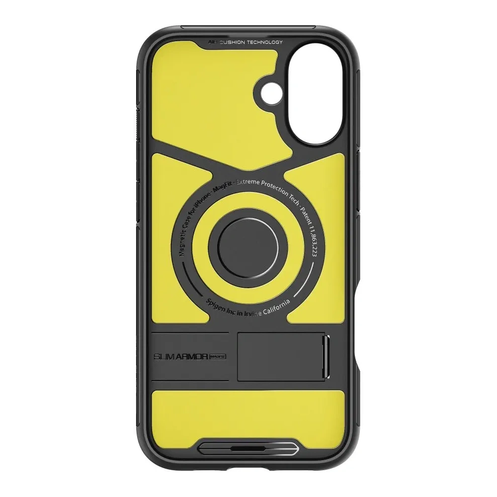 Hurtownia GSM - Spigen Slim Armor Mag Magsafe Apple iPhone 16 Negru - SPN16446 - {ean13} - Hurt