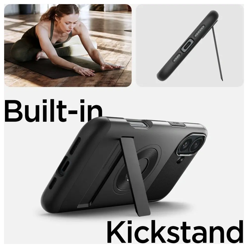 Hurtownia GSM - Etui Spigen Slim Armor Mag Magsafe Apple iPhone 16 Black - SPN16446 - {ean13} - Hurt