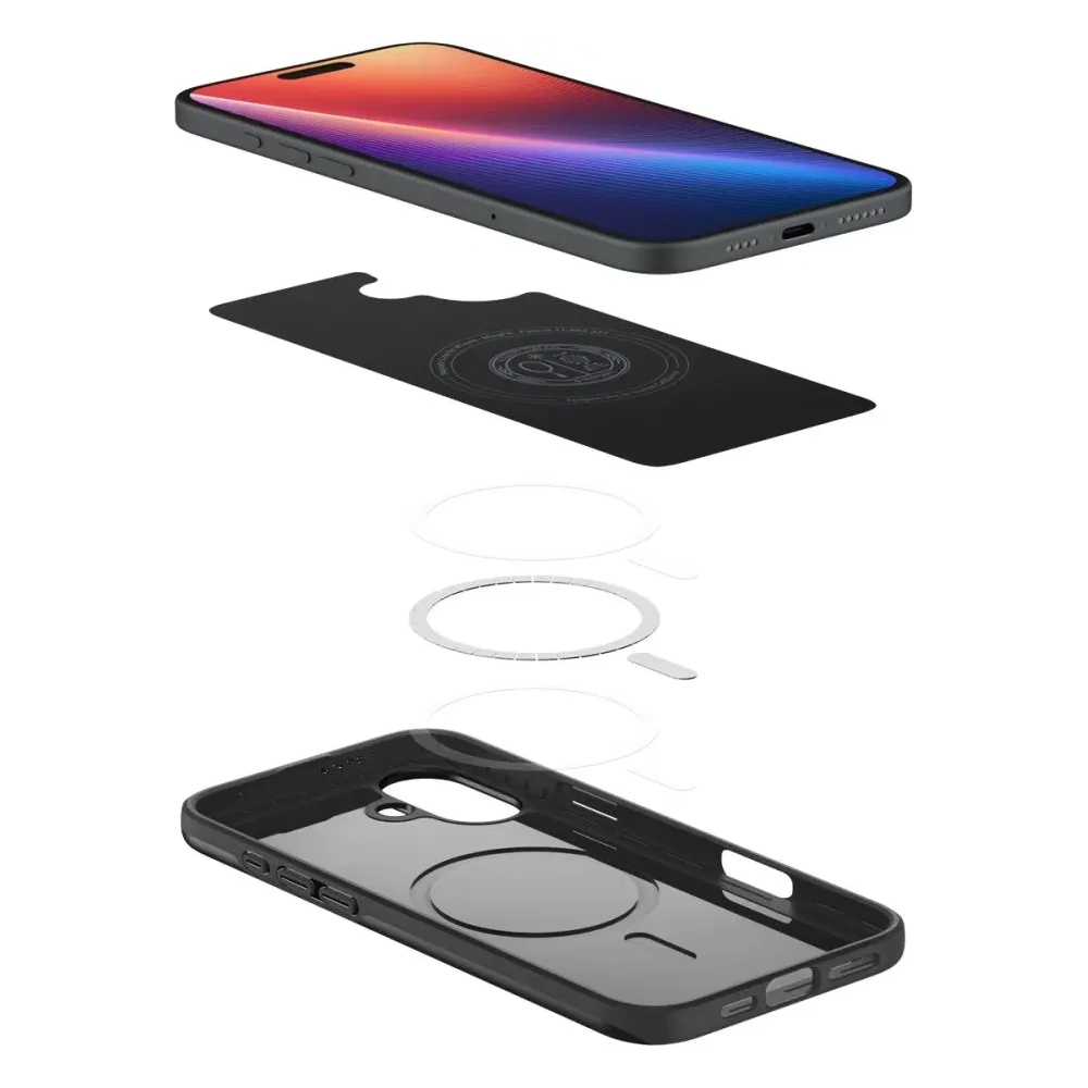 Hurtownia GSM - Spigen Thin Fit Mag Magsafe Apple iPhone 16 Schwarz - SPN16449 - {ean13} - Hurt