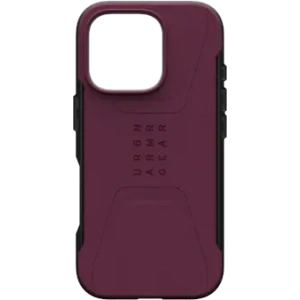 Hurtownia GSM - UAG Urban Armor Gear Zivil MagSafe Apple iPhone 16 Pro MagSafe (bordeaux) - UAG1403 - {ean13} - Hurt
