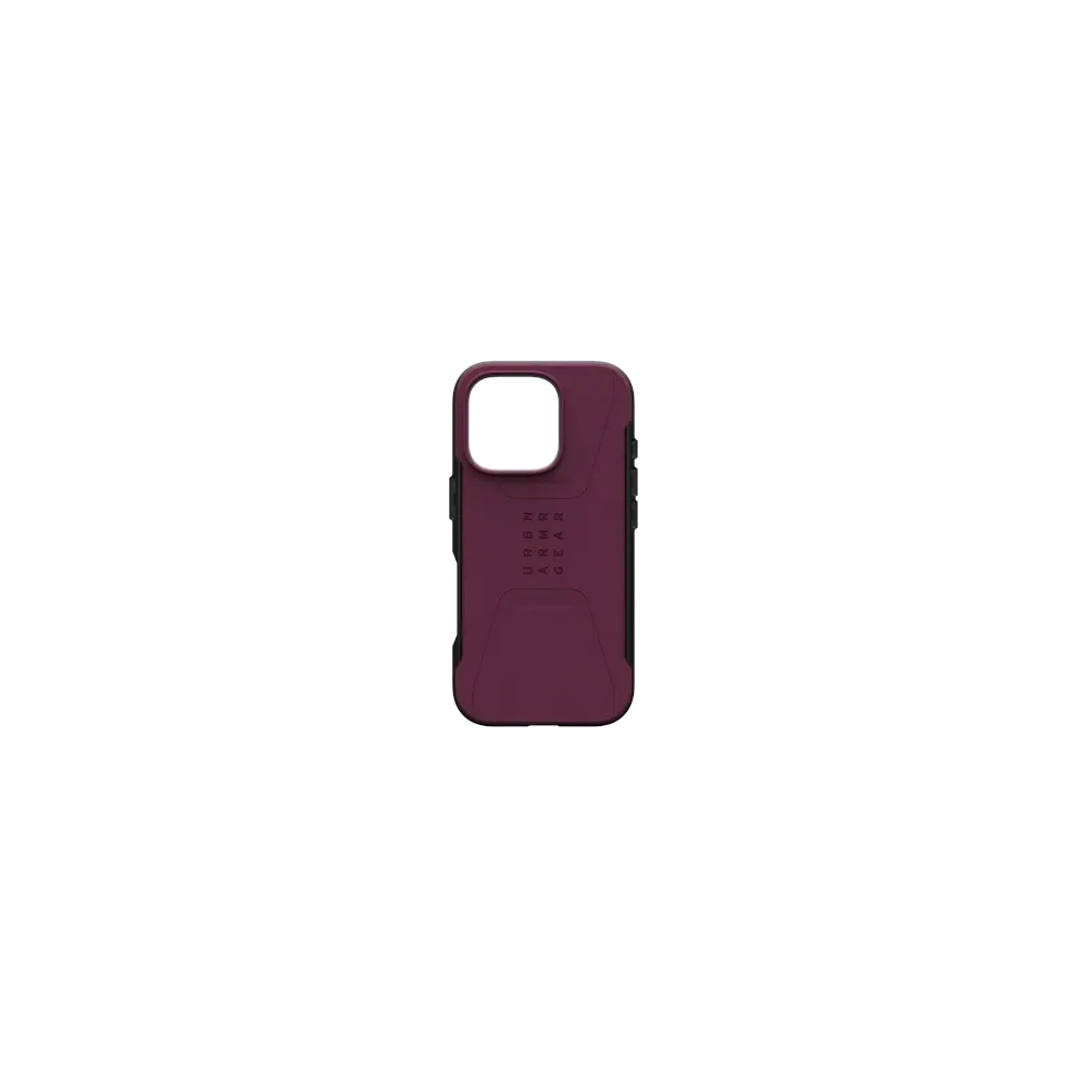 Hurtownia GSM - UAG Urban Armor Gear Zivil MagSafe Apple iPhone 16 Pro MagSafe (bordeaux) - UAG1403 - {ean13} - Hurt