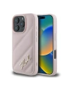 Hurtownia GSM - Etui Karl Lagerfeld KLHCP16XPQDSMGP Apple iPhone 16 Pro Max hardcase Quilted Signature różowy - KLD21676 - {ean13} - Hurt