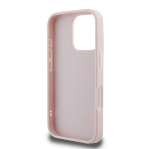 Etui Karl Lagerfeld KLHCP16XPQDSMGP Apple iPhone 16 Pro Max hardcase Quilted Signature różowy - iPhone 16 Pro Max - Karl Lagerfeld
