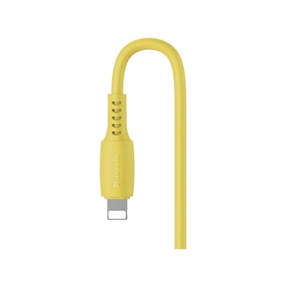 Hurtownia GSM - Kabel USB-C do Lightning Baseus Colourful, PD, 18W, 1.2m (żółty) - BSU1009YEL - {ean13} - Hurt