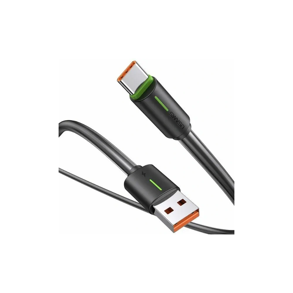 Hurtownia GSM - Kabel USAMS YU Series USB-A / USB-C 3A 1m czarny - USA1191 - {ean13} - Hurt