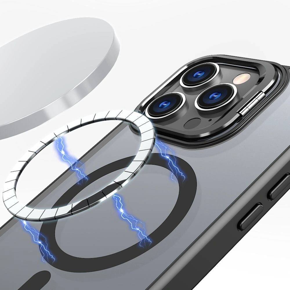Hurtownia GSM - Tech-Protect Magstand MagSafe Apple iPhone 16 Matt Fekete - THP3172 - {ean13} - Hurt