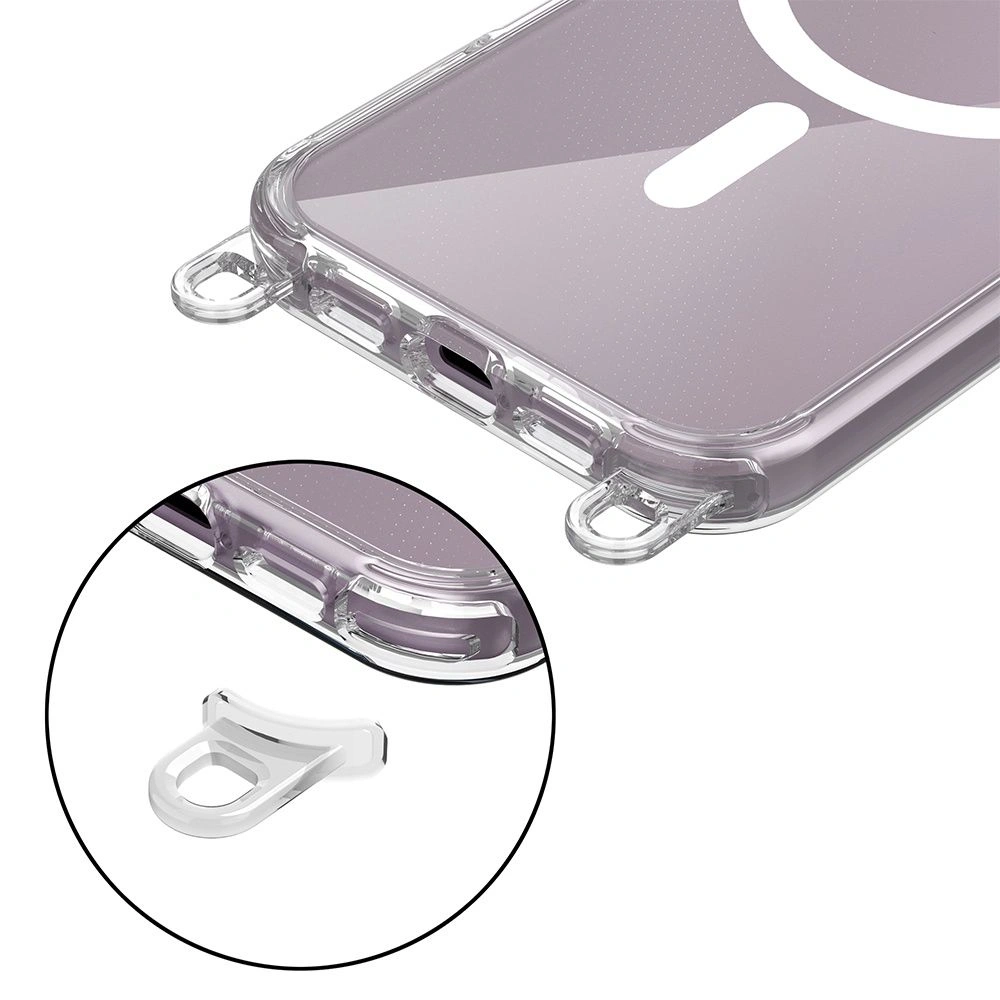 Wholesale Tech-Protect Flexair Chain MagSafe Apple iPhone 16 Black & Taupe - THP3173 - {ean13} - Hurt