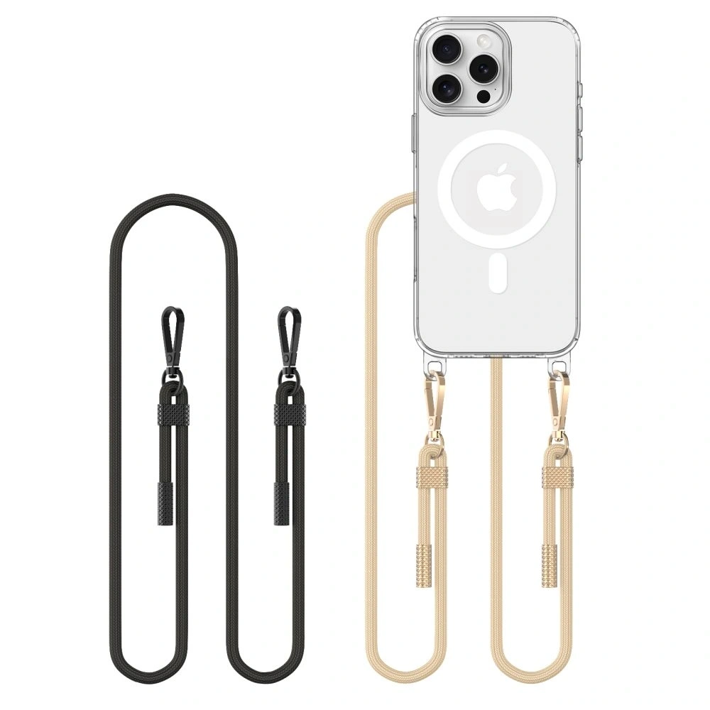 Wholesale Tech-Protect Flexair Chain MagSafe Apple iPhone 16 Pro Black & Taupe - THP3174 - {ean13} - Hurt