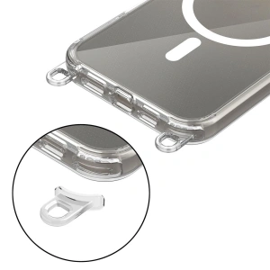 Etui Tech-Protect Flexair Chain MagSafe Apple iPhone 16 Pro Black & Taupe - iPhone 16 Pro - Tech-Protect