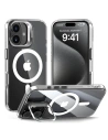 Tech-Protect Magstand MagSafe Apple iPhone 16 Transparent - iPhone 16 - Tech-Protect