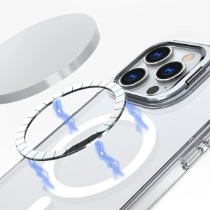 Etui Tech-Protect Magstand MagSafe Apple iPhone 16 Clear - iPhone 16 - Tech-Protect