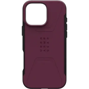 Hurtownia GSM - UAG Urban Armor Gear Civilian MagSafe Apple iPhone 16 Pro Max MagSafe (bordeaux) - UAG1407 - {ean13} - Hurt