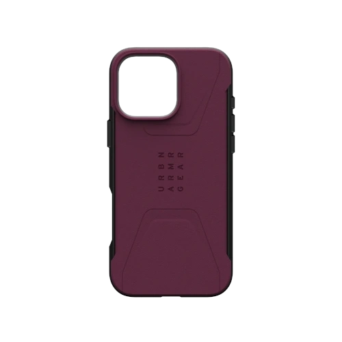 Etui UAG Urban Armor Gear Civilian MagSafe Apple iPhone 16 Pro Max MagSafe (bordeaux) - iPhone 16 Pro Max - Urban Armor Gear