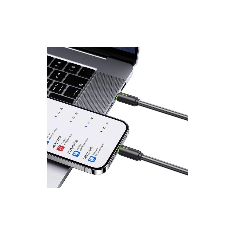 Hurtownia GSM - Kabel USAMS YU Series USB-C / Lightning 30W 1m czarny - USA1192 - {ean13} - Hurt
