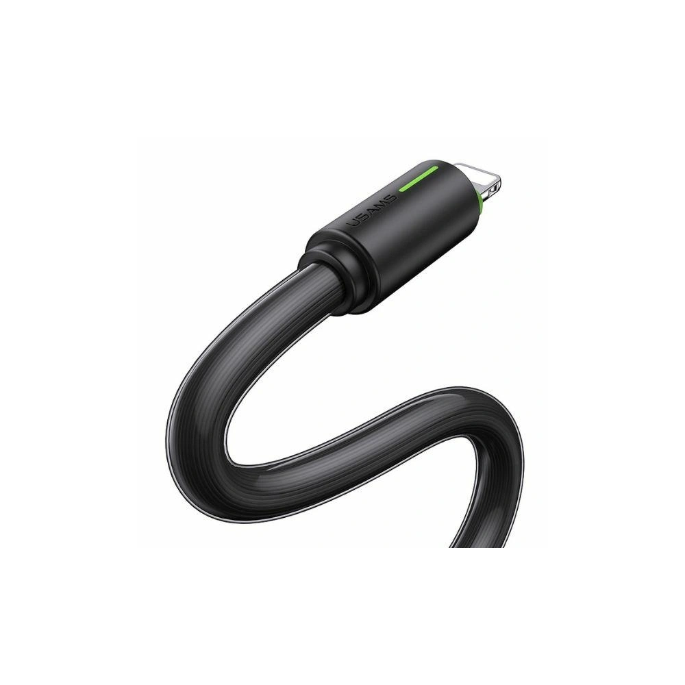 Wholesale USAMS YU Series USB-C / Lightning cable 30W 1m black - USA1192 - {ean13} - Hurt