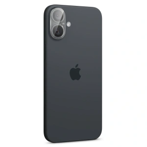 Szkło hartowane na aparat Spigen Optik.tr Ez Fit Camera Protector Apple iPhone 16 / 16 Plus Crystal Clear [2 PACK] - iPhone 16 Plus - Spigen